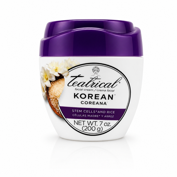 TEATRICAL KOREANA x 200 G (7 Oz) TAPA MORADA