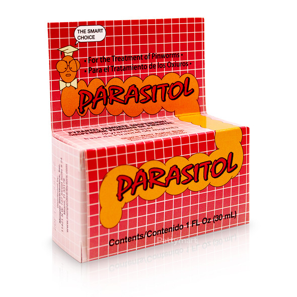 Parasitol- Treatment of pinworms/ Tratamiento de los oxiuros (30ml)