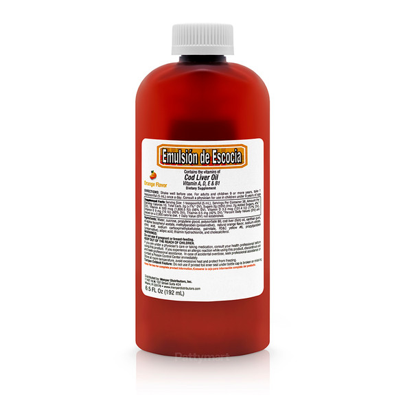 EMULSION DE ESCOCIA NARANJA 6.5 OZ