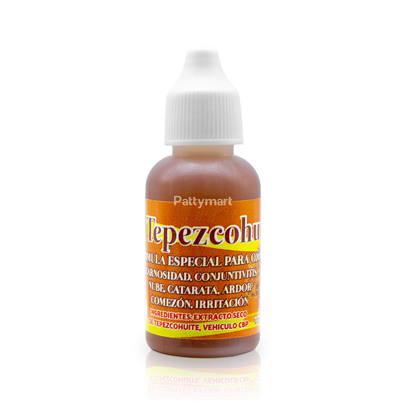 Tepezcohuite- Cleaning eyes drops /Gotas para limpiar los ojos (10 ml)