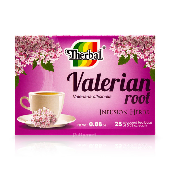 TEA VALERIANA THERBAL 25-CT