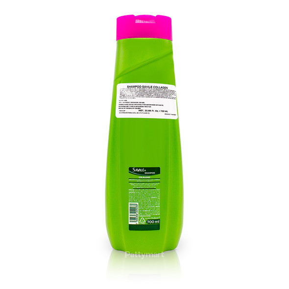 Savile- Aloe Vera and Collagen Shampoo/ Shampoo Sábila y Colágeno