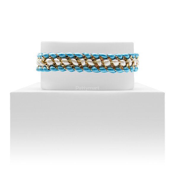 Pulsera Argentina Delgada Ajustable