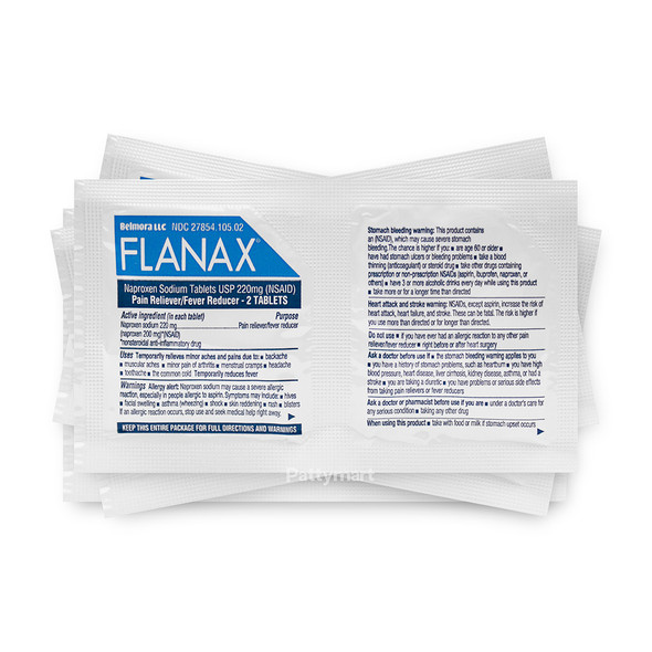 FLANAX DISPLAY 2-PK 50-CT
