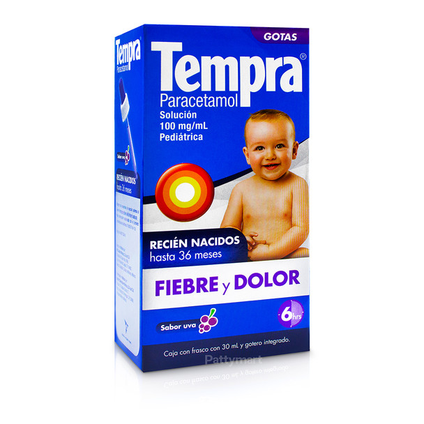 Tempra Gotas Mx 30 Ml