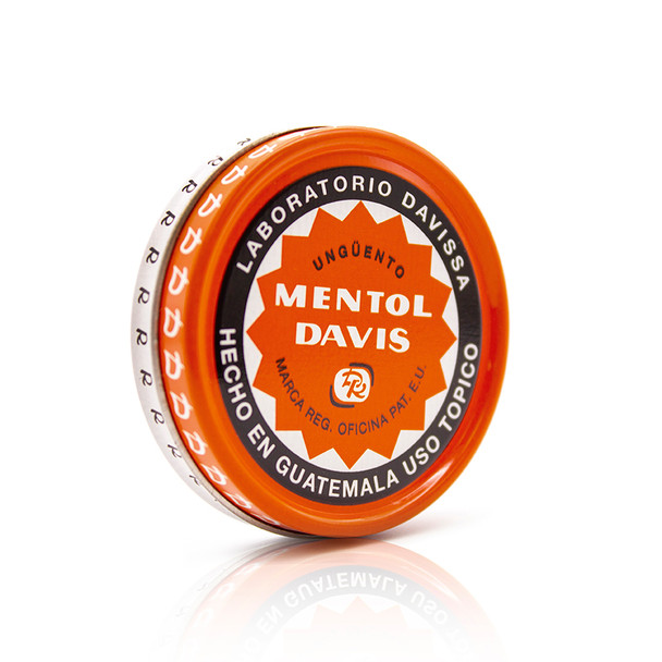 Pomada Mentol Davis 12 gr_Front