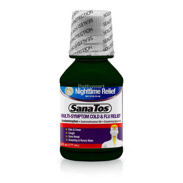 Sanatos Syrup Night 6 Oz Sanatos Syrup Night 6 Oz