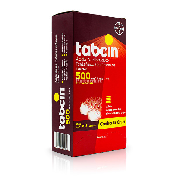 Tabcin Rojo 500 Mg Tabcin Rojo 500 Mg