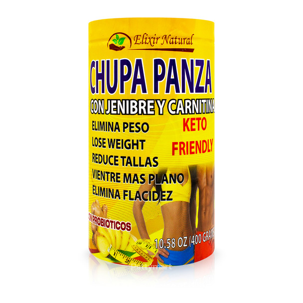 Chupa Panza- Ginger and Carnitine/ Jengibre y Carnitina (400 Gr)