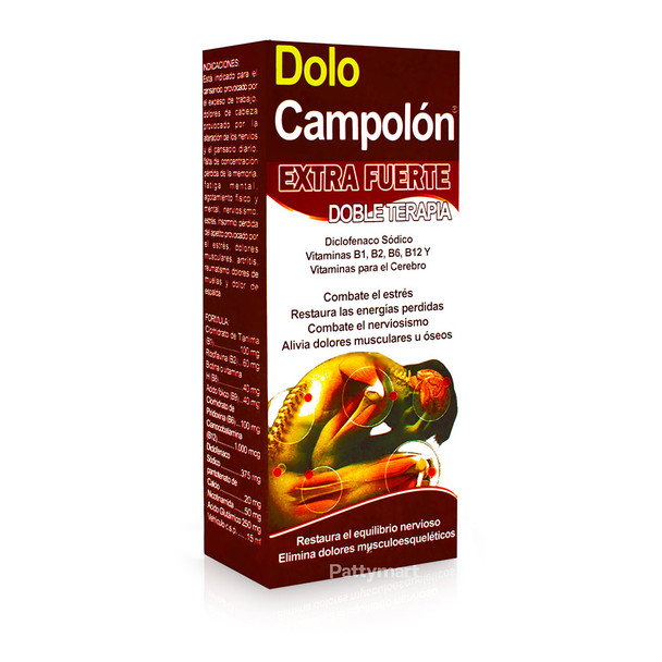 DOLO CAMPOLON EXTRA FUERTE JARABE