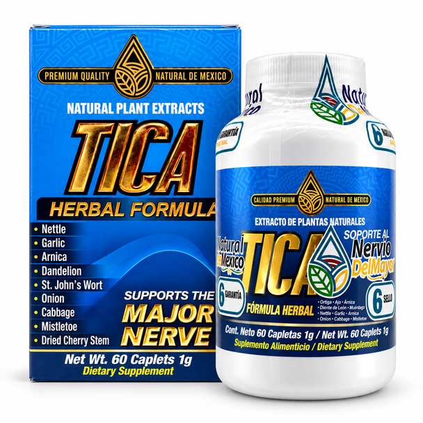 Set // 1  Aceite Ciatica Extra Fuerte 6 Oz + 1 Ciatica Nervio Plus X 60 Caps
