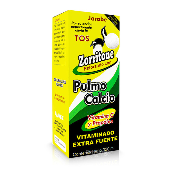 Zorritone + Pulmo calcio- Alivio de la tos/ Cough relief (x 180 ml)