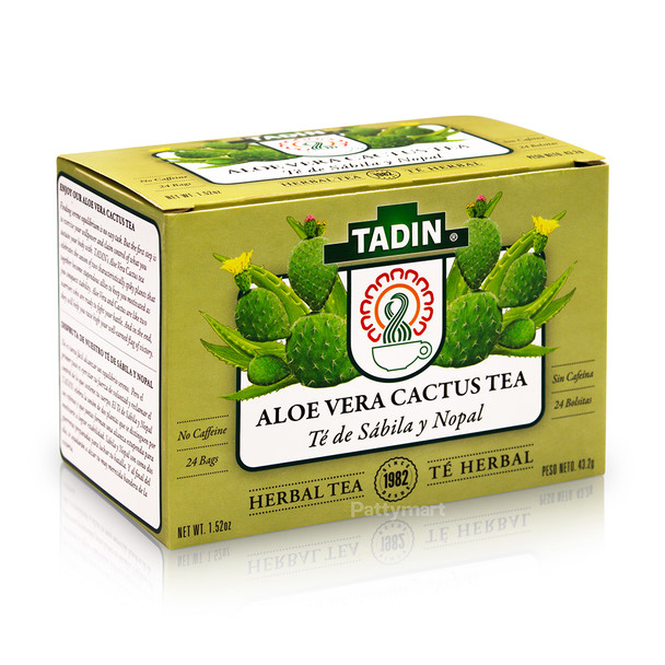 Te Sabila y Nopal/Tea Aloe Vera with Cactus TADIN_Box_Caja