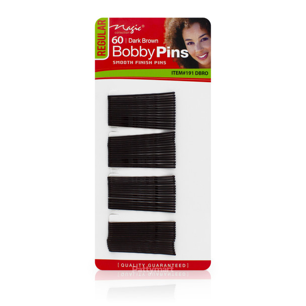 Bobby Pins - Ganchos Sandinos Marron / Hooks Sandinos Brown  (X 60Units)