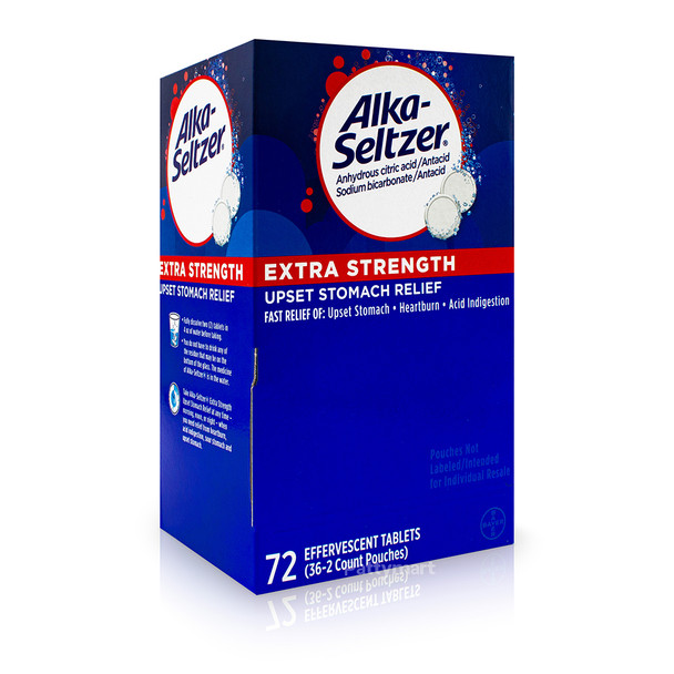 ALKA SELTZER DISP EXTRA STRENGTH X 72 TABS