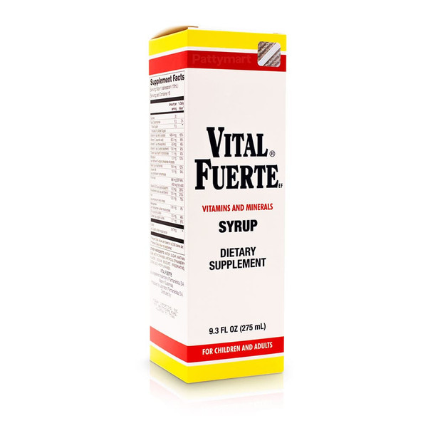 Vital Fuerte- Vitamins and Minerals Syrup/ Jarabe de vitaminas y minerales x 9.3 oz