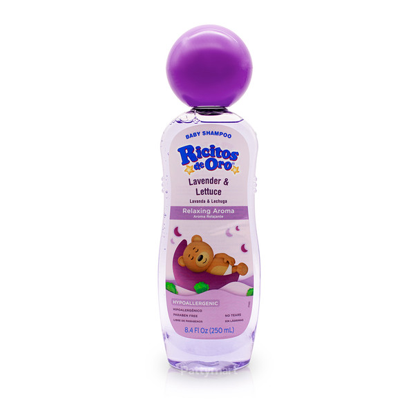 Lavender and Lettuce Baby Shampoo / Shampoo Ricitos de Oro Lavanda y Lechuga (8.4 oz)