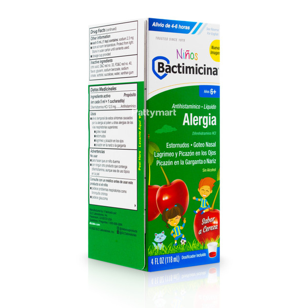 Bactimicina Allergy Jara Infant (4 oz) Bactimicina Allergy Jara Infant (4 oz)