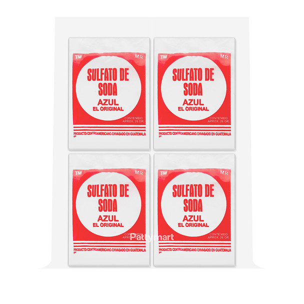 Sulfato de Soda - Azul / Sodium Sulfate - Blue (16 sachets)