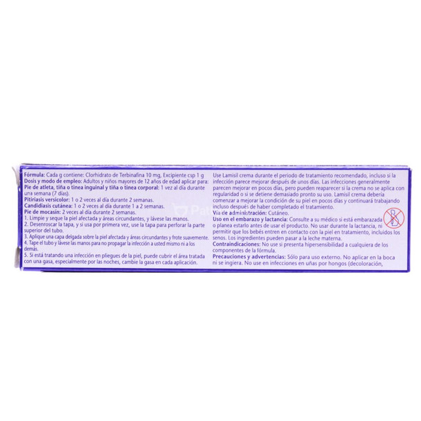 Lamisil - Crema Antifúngica 1% / Antifungal Cream 1% (15 Gr)