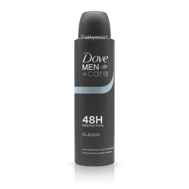 Desodorante Dove Men+Care Classic Spray 150 ml / Dove Men+Care Classic Deodorant Spray 150 ml Desodorante Dove Men+Care Classic Spray 150 ml / Dove Men+Care Classic Deodorant Spray 150 ml