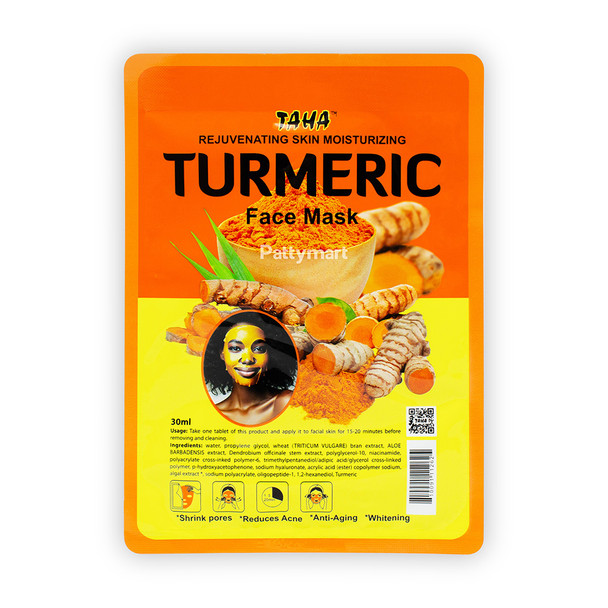 Mascarilla Facial de Cúrcuma / Turmeric Face Mask (1 Unidad)