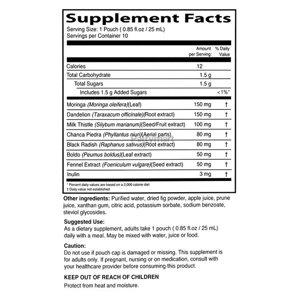 DETOXICHOL POUCHES 25ML