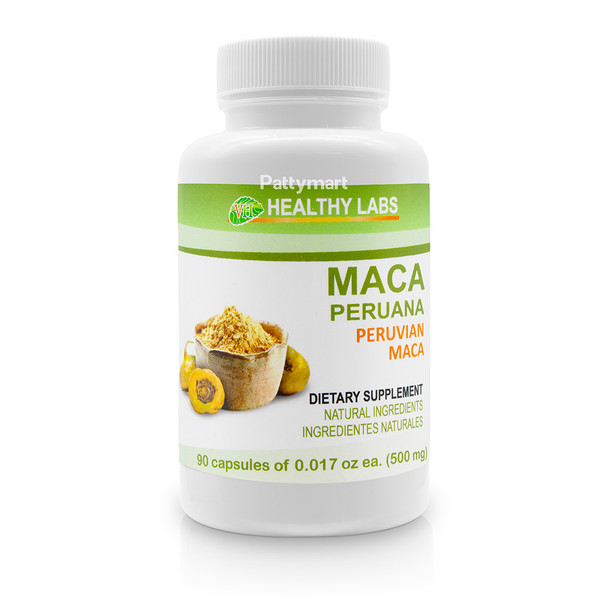Healthy Labs – Maca Peruana – Peruvian Maca Root Capsules – 90 Caps
