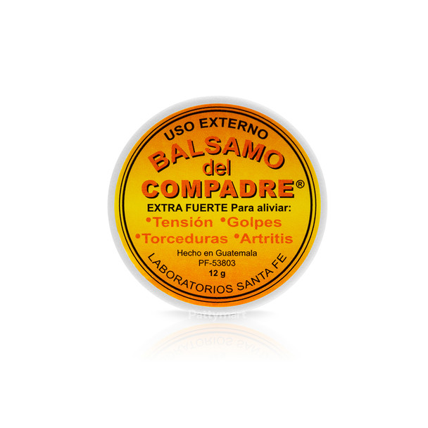 Pomada Bálsamo del Compadre – Topical Pain Relief Ointment – 12 g