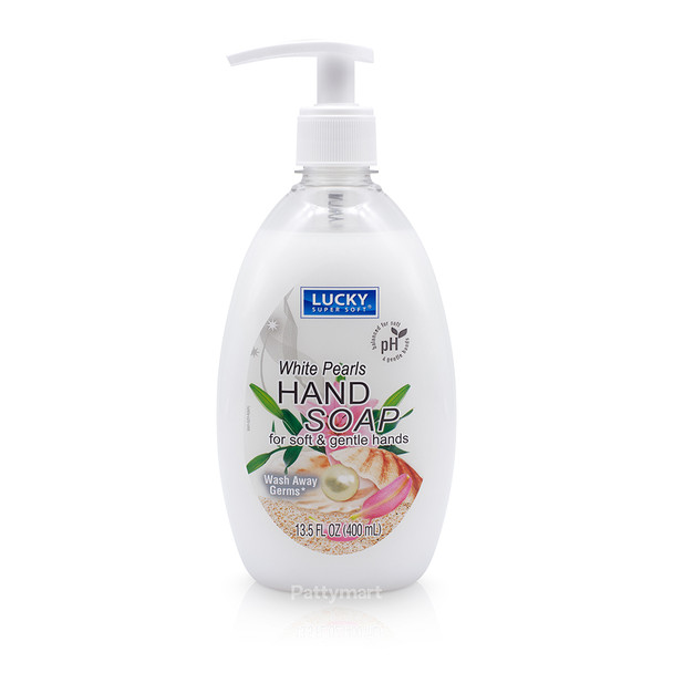 Lucky – Jabón de Manos Líquido White Pearls – Liquid Hand Soap – 500 ml