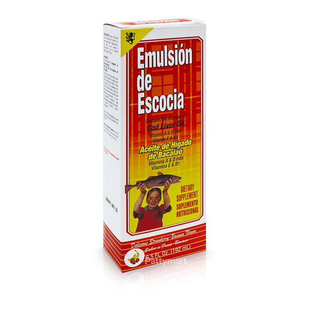 EMULSION DE ESCOCIA FRESA/BANANA 6.5 OZ