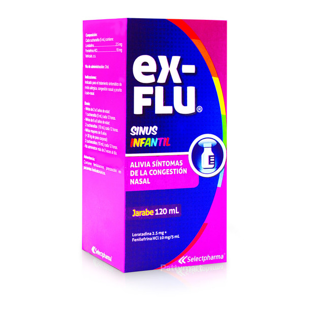 EX FLU JARABE INFANTIL 120 ml CA