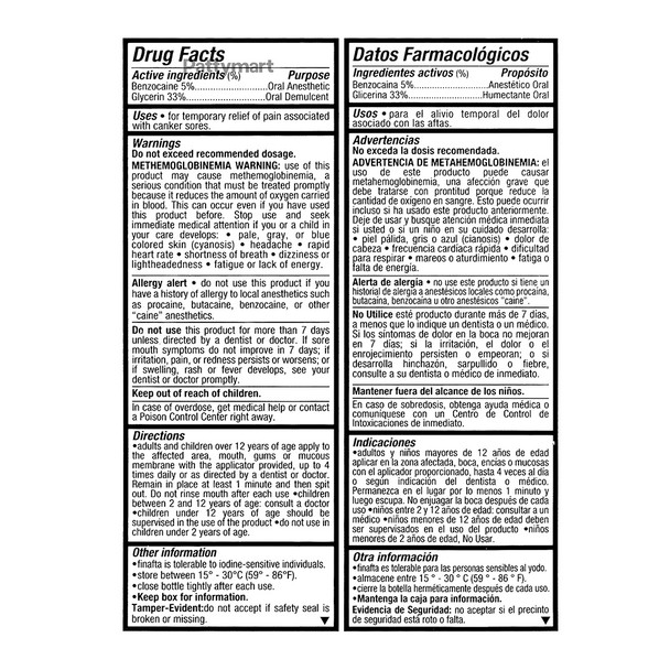 Finafta- Fuegos y Ulceras Bucales / Fungi and Mouth Ulcers (0.5 oz)