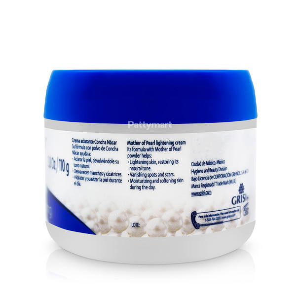 Grisi - Cream - Concha Nacar - 3.8 Oz