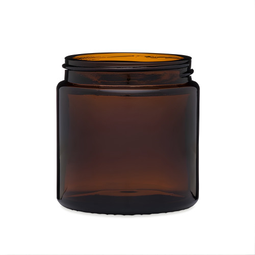 8 OZ AMBER GL TY III STRAIGHT SIDED JARS 70-400 CS(262559)