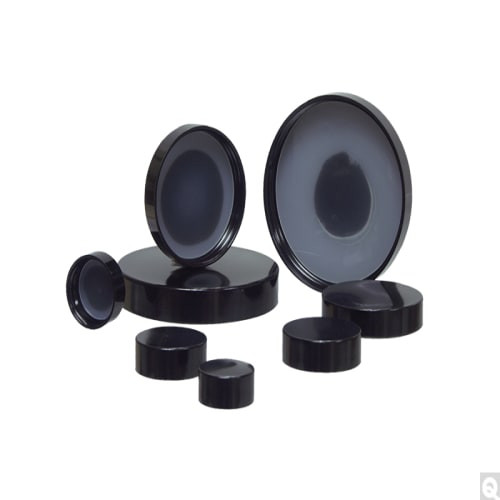 48-400 BLACK PHENOLIC CT - SMOOTH SIDED SOLID PE CS(CAP-00267)