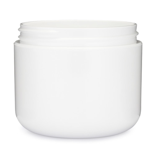4 OZ WHITE PP - POLYPROPYLENE DOUBLE-WALL JAR 70-400 200 PT(245203)