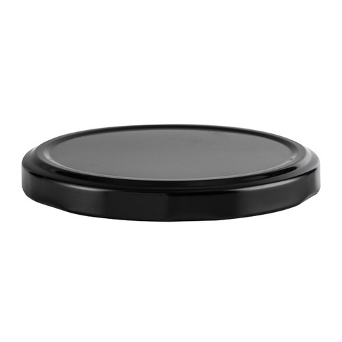 82-2040 REGULAR TWIST OFF WITH STEP BLACK TINPLATE LUG NO BUTTON PLASTISOL 725 CS(302382)