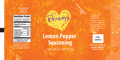 3.5MIL PENZEYS LEMON PEPPER SEASONING SAMPLE PRINTED FILM(324948)