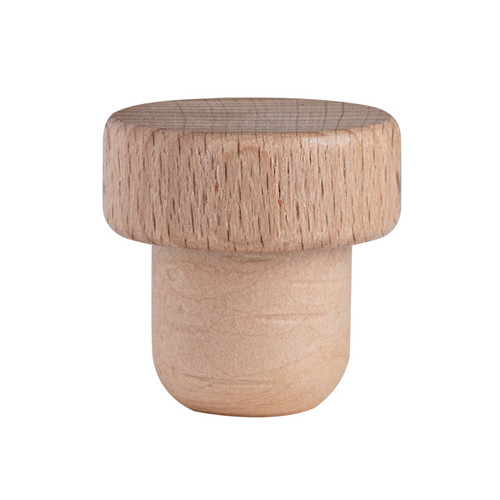 22.5 MM SYNTHETIC CORK BAR TOPS 34 MM WOOD 1600 CS(327210SS)