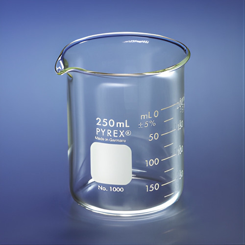 50ml Clear Low Form Graduated PYREX® Borosilicate Glass Griffin Beakers Grad Range (ml) 10-40 Approx. O.D. x Height (mm) 42 x 56 Grad. Interval (ml) 10(AKM-2500-0038)