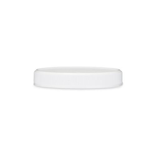 70-400 WHITE PP - POLYPROPYLENE RIBBED CAPS UNLINED 1100 CS(332445)