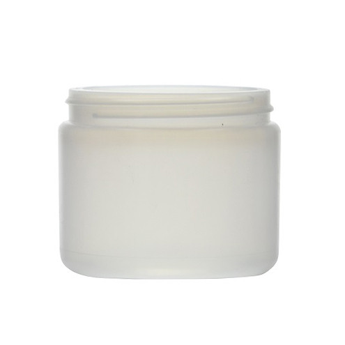 8 OZ NATURAL HDPE - HIGH DENSITY POLYETHYLENE STRAIGHT SIDED JARS 70-400 392 CS(334212)