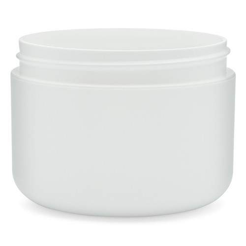 8 OZ WHITE PP - POLYPROPYLENE DOUBLE-WALL JAR 89 120 CS(246347)