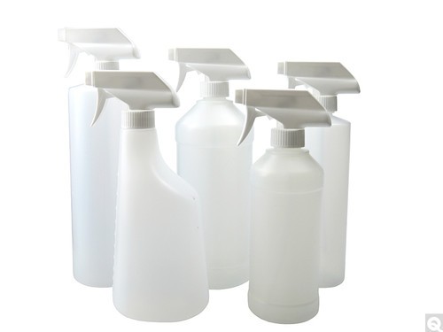 16 OZ NATURAL HDPE - HIGH DENSITY POLYETHYLENE CYLINDER BOTTLES 28-400 6 CS(PLC-03431)