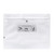 8 x 6 x 2.63 WHITE WITH ROUND CORNERS CHILD RESISTANT (CR) POUCH PRINTED WITH DYMAPAK LOGO(332993)