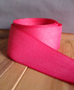 Hot Pink Herringbone Twill Ribbon (3 sizes)