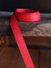 Red Herringbone Twill Ribbon (3 sizes)