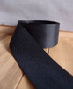 Black Herringbone Twill Ribbon (3 sizes)