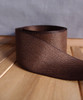 Chocolate Herringbone Twill Ribbon (3 sizes)